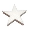 Estrella 20cm alto poliestireno expandido para decoración