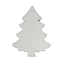 Albero di Natale alto 20 cm in polistirolo espanso