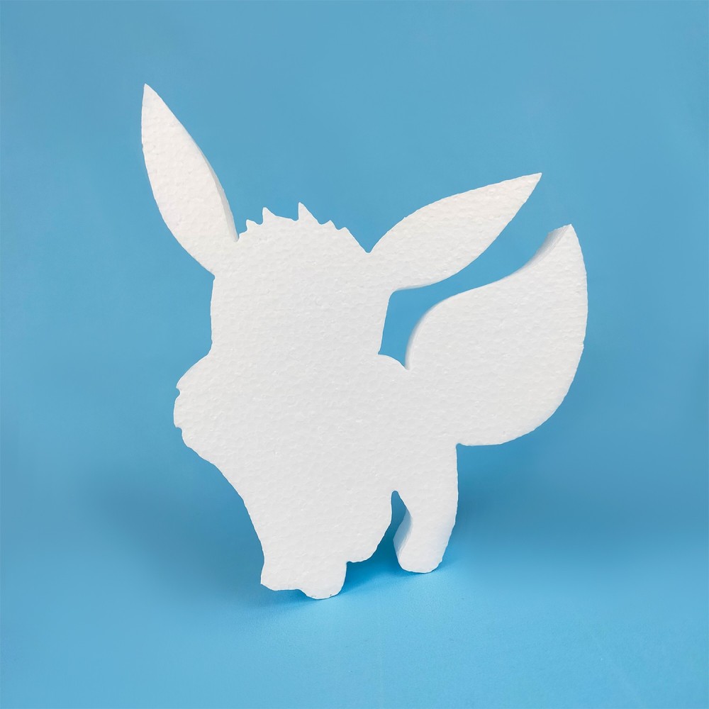 Silueta de Pokémon Eevee en poliestireno - 0632