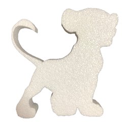 Simba Re Leone alto 20 cm decoro bambino in polistirolo espanso