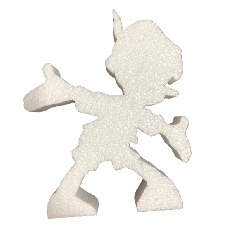 Décoration enfant en polystyrène expansé Pinocchio hauteur 19 cm