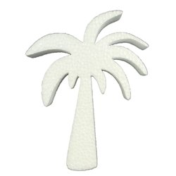 Palm tree 21 cm eps per decorazione e artigianato