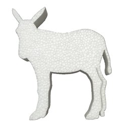 Donkey 20cm eps for decoration and crafts