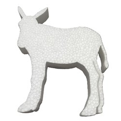 Donkey 20cm eps for decoration and crafts