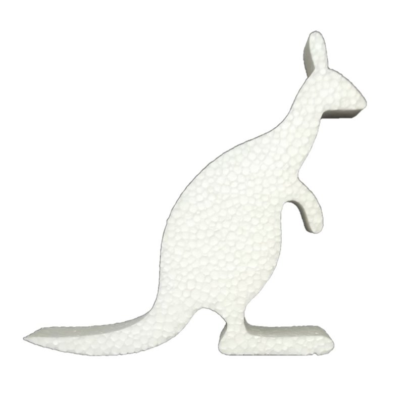 Kangaroo 19 cm eps for decoration and crafts