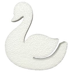 Swan 20cm eps pour la décoration et l'artisanat