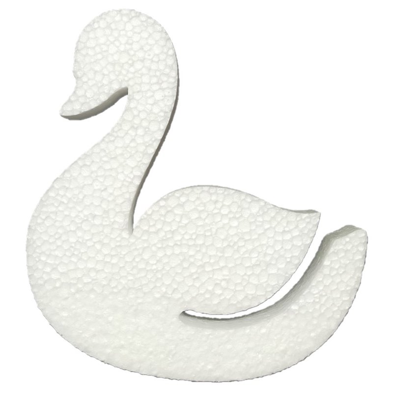 Swan 20cm eps pour la décoration et l'artisanat