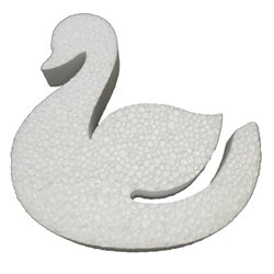 Swan 20cm eps per decorazione e artigianato