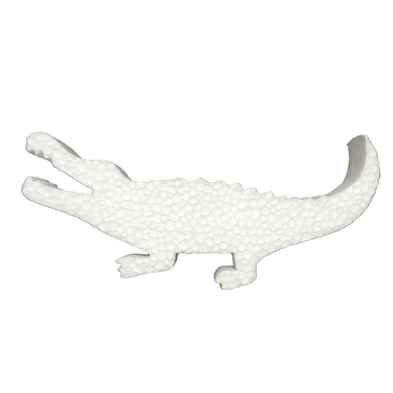 Crocodile 10cm eps for decoration and crafts