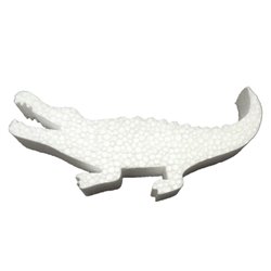 Crocodile 10cm eps for decoration and crafts