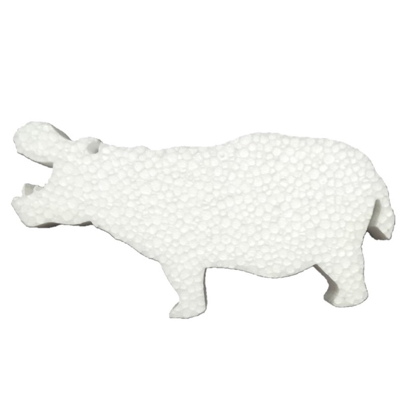 Hippo 11 cm eps for decoration and crafts