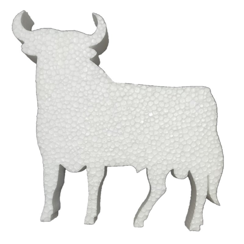 Bull 20cm eps for decoration and crafts