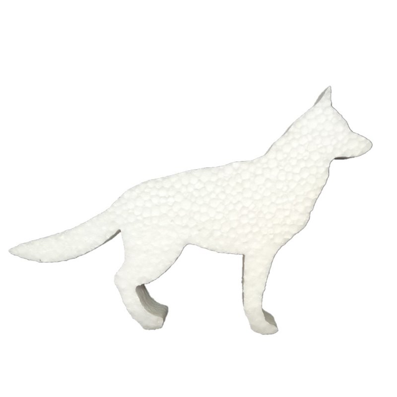 German Shepherd 14.5cm eps for decoration and crafts