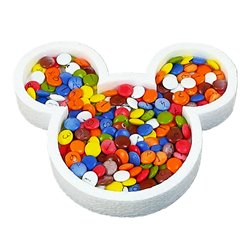 Silhouette Mickey 17Cm pour bonbons