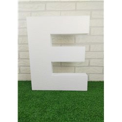 Letras Gigantes de 60 centimetros para bodas y eventos en poliestireno. Se incluye el símbolo & gratis