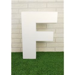 Letras Gigantes de 60 centimetros para bodas y eventos en poliestireno. Se incluye el símbolo & gratis