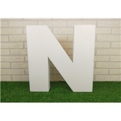 Letras Gigantes de 60 centimetros para bodas y eventos en poliestireno. Se incluye el símbolo & gratis