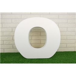 Letras Gigantes de 60 centimetros para bodas y eventos en poliestireno. Se incluye el símbolo & gratis