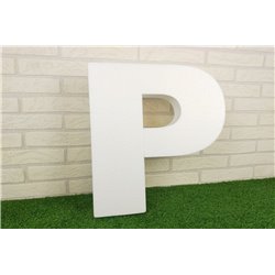 Letras Gigantes de 60 centimetros para bodas y eventos en poliestireno. Se incluye el símbolo & gratis