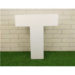 Letras Gigantes de 60 centimetros para bodas y eventos en poliestireno. Se incluye el símbolo & gratis