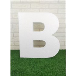 Pack Letras 40cm para bodas y eventos en poliestireno. Se incluye el simbolo & gratis