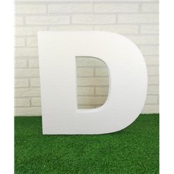 Pack Letras 40cm para bodas y eventos en poliestireno. Se incluye el simbolo & gratis