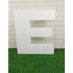 Pack Letras 40cm para bodas y eventos en poliestireno. Se incluye el simbolo & gratis