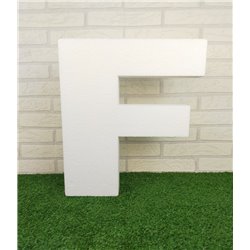 Pack Letras 40cm para bodas y eventos en poliestireno. Se incluye el simbolo & gratis