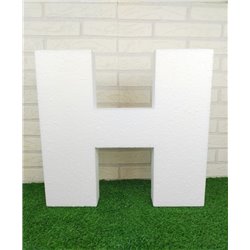 Pack Letras 40cm para bodas y eventos en poliestireno. Se incluye el simbolo & gratis