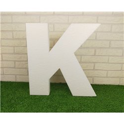 Pack Letras 40cm para bodas y eventos en poliestireno. Se incluye el simbolo & gratis