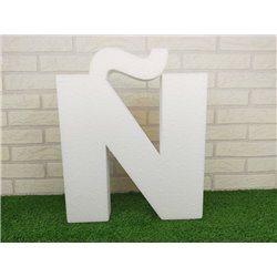 Pack Letras 40cm para bodas y eventos en poliestireno. Se incluye el simbolo & gratis